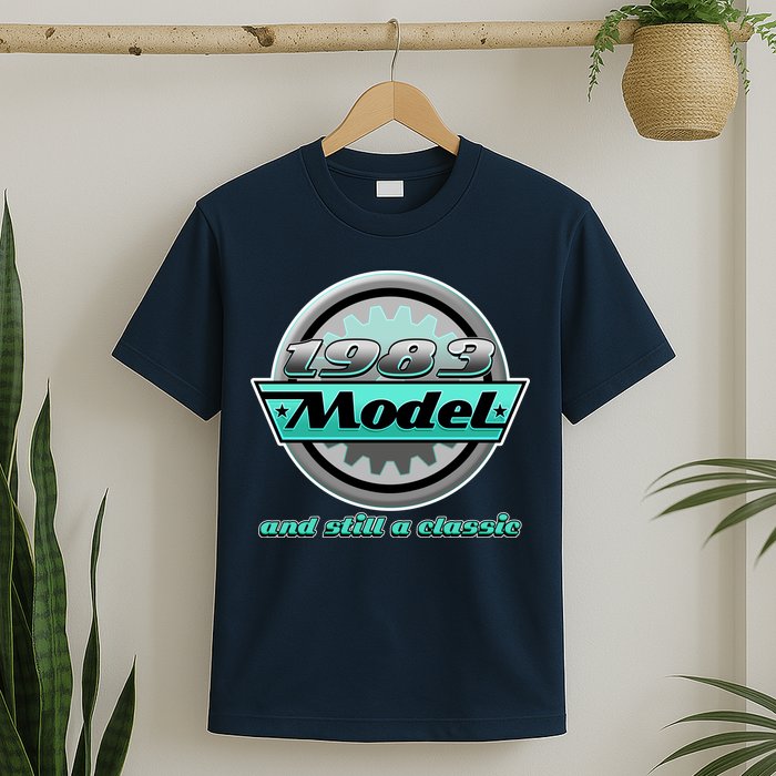 Vintage Car Gear 1983 Model And Still A Classic 40th Birthday T-Shirt