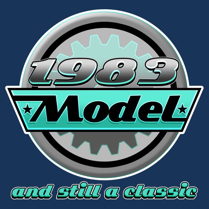 Vintage Car Gear 1983 Model And Still A Classic 40th Birthday T-Shirt