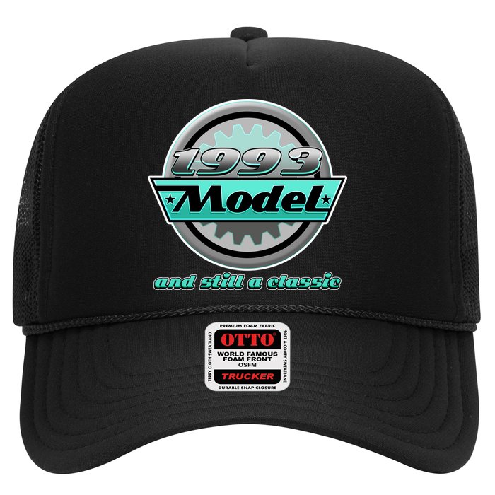 Vintage Car Gear 1993 Model And Still A Classic 30th Birthday Trucker Hat