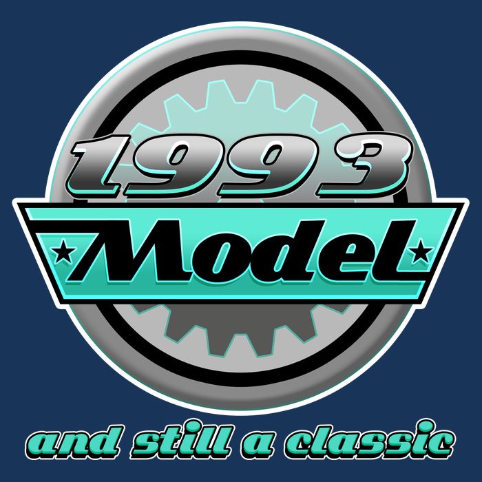 Vintage Car Gear 1993 Model And Still A Classic 30th Birthday T-Shirt