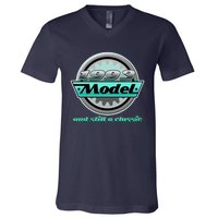 Vintage Car Gear 1993 Model And Still A Classic 30th Birthday V-Neck T-Shirt