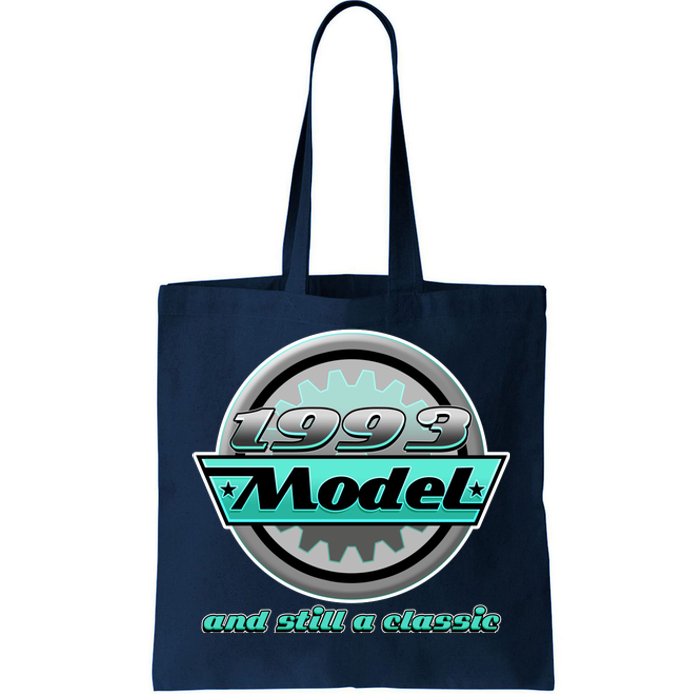 Vintage Car Gear 1993 Model And Still A Classic 30th Birthday Tote Bag