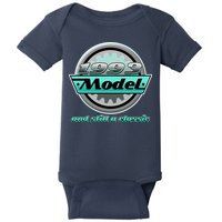 Vintage Car Gear 1993 Model And Still A Classic 30th Birthday Baby Bodysuit