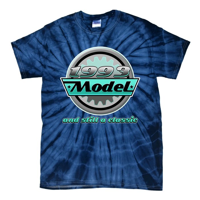 Vintage Car Gear 1993 Model And Still A Classic 30th Birthday Tie-Dye T-Shirt