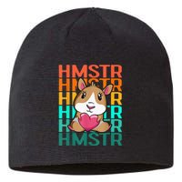 Vintage Cute Hamster Lover - Cute Guinea Pig Design Sustainable Beanie