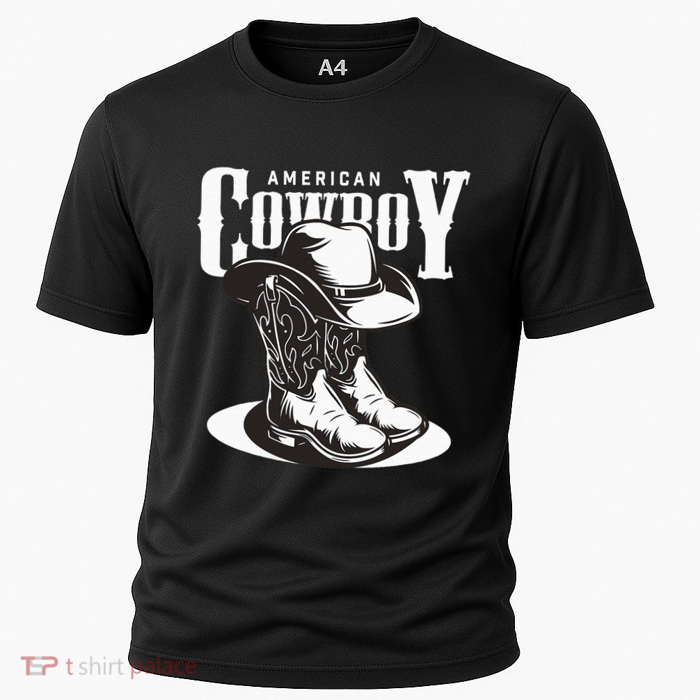 Vintage Cowboy Howdy Rodeo Western Vintage Country Southern Performance Shirt