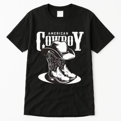 Vintage Cowboy Howdy Rodeo Western Vintage Country Southern Tall T-Shirt
