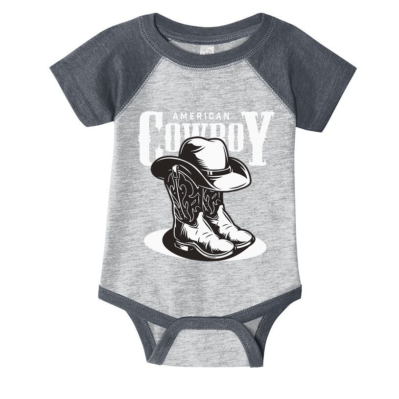Vintage Cowboy Howdy Rodeo Western Vintage Country Southern Infant Baby Jersey Bodysuit