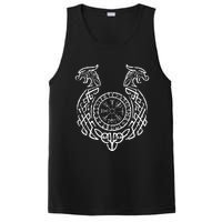 Viking Compass Helm Of Awe Norse Mythology PosiCharge Competitor Tank