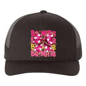 Valentine Coquette Heart Be Mine Yupoong Adult 5-Panel Trucker Hat