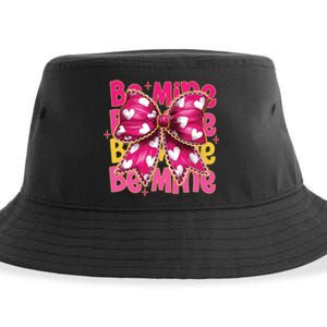 Valentine Coquette Heart Be Mine Sustainable Bucket Hat