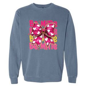 Valentine Coquette Heart Be Mine Garment-Dyed Sweatshirt