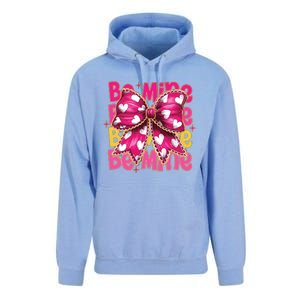 Valentine Coquette Heart Be Mine Unisex Surf Hoodie