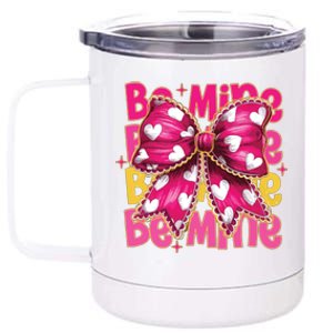 Valentine Coquette Heart Be Mine 12 oz Stainless Steel Tumbler Cup