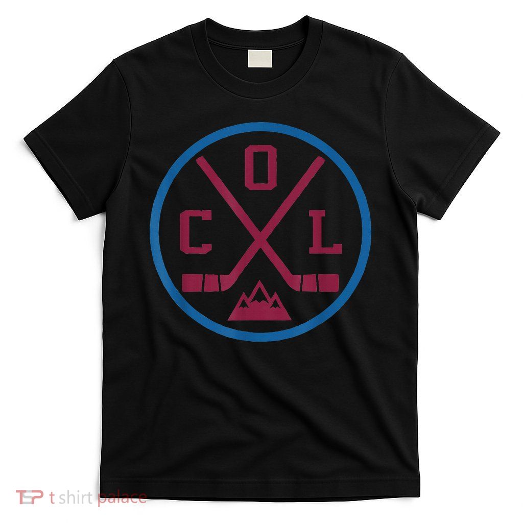 Vintage Colorado Hockey Emblem Col T-Shirt
