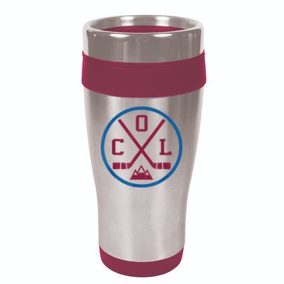 Vintage Colorado Hockey Emblem Col 16oz Travel Tumbler