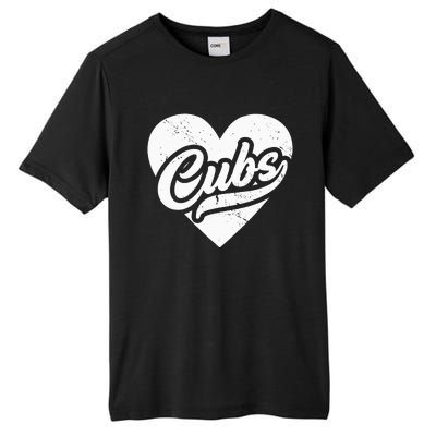 Vintage Cubs High School Spirit Go Cubs Pride Cubs Love Tall Fusion ChromaSoft Performance T-Shirt