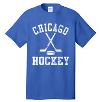 Vintage Chicago Hockey Cool Gift Tall T-Shirt