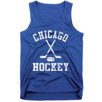 Vintage Chicago Hockey Cool Gift Tank Top