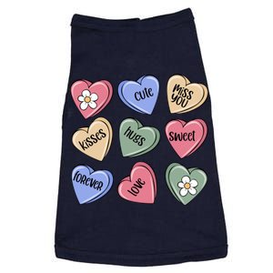 Valentine Candy Hearts Cute Gift Doggie Tank