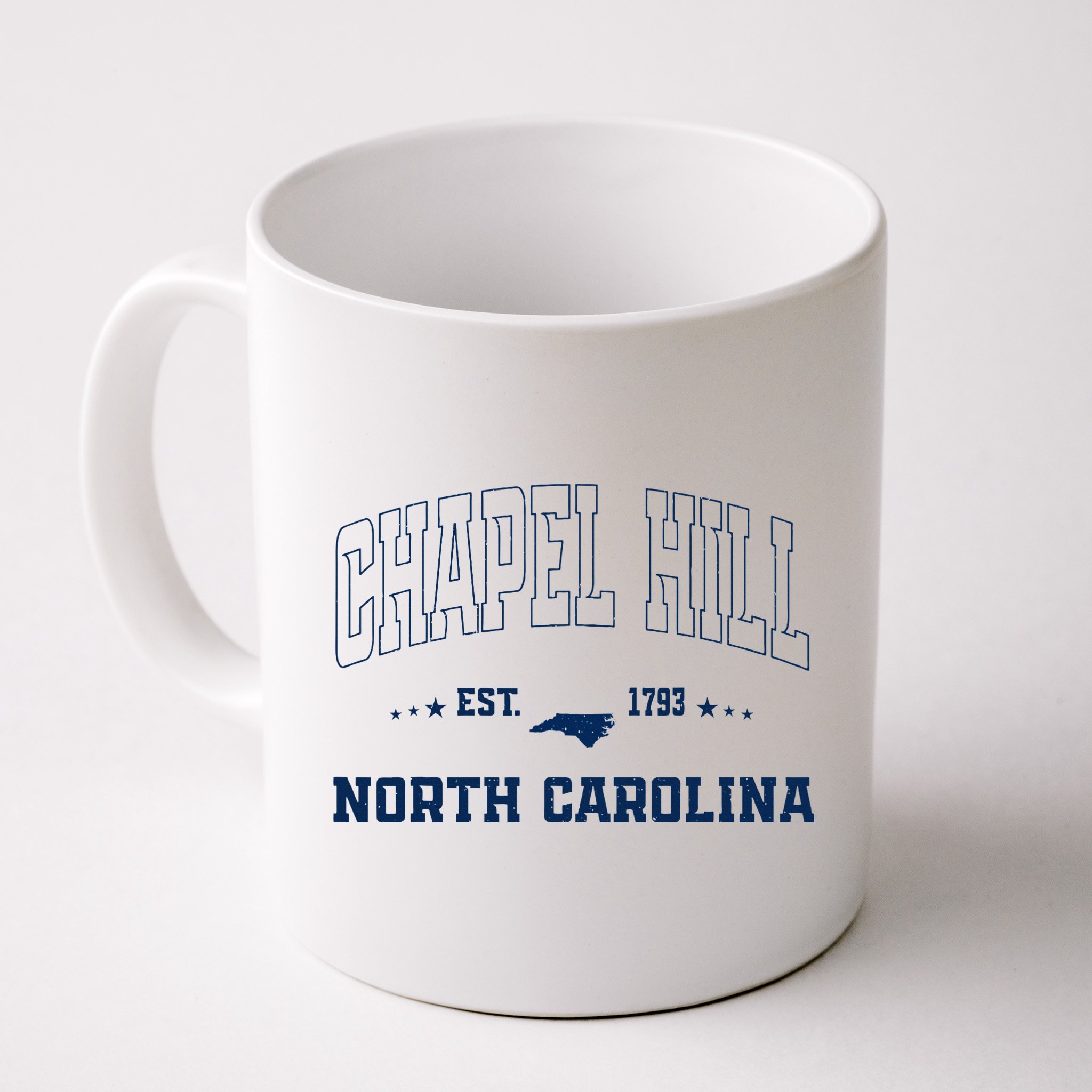 Vintage Chapel Hill North Carolina Nc Sports Athletic Mug