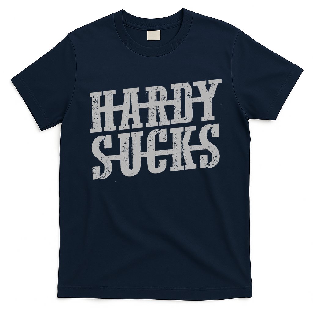 Vintage Cowboy Hardy_ Sucks Country Funny T-Shirt