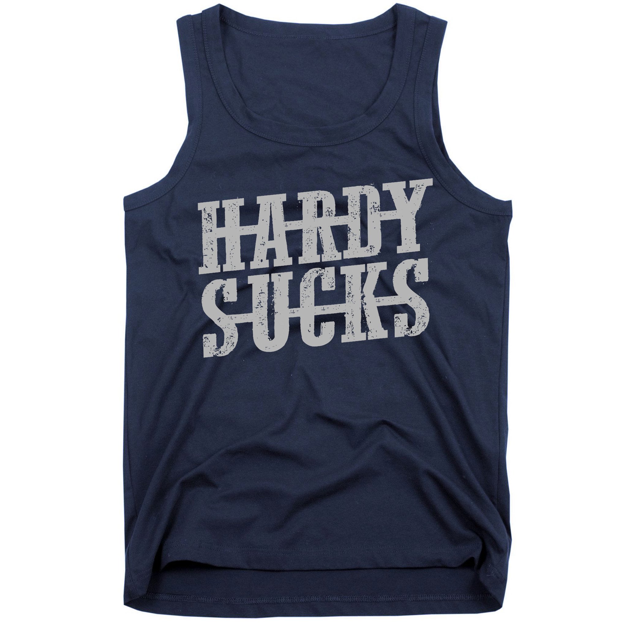 Vintage Cowboy Hardy_ Sucks Country Funny Tank Top