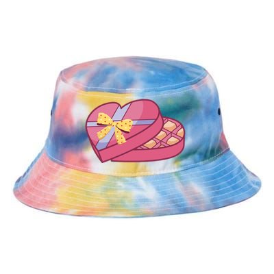 Valentines Chocolate Heart Shape Chocolate Hearts Cocoa Cool Gift Tie Dye Newport Bucket Hat