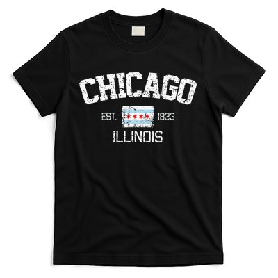 Vintage Chicago Illinois Est. 1833 Souvenir T-Shirt