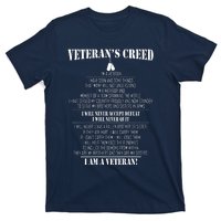 Veteran's Creed I'm A Veteran T-Shirt