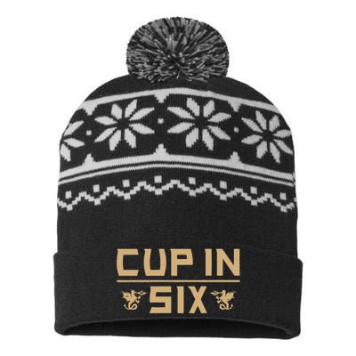 Vegas Cup In Six USA-Made Snowflake Beanie