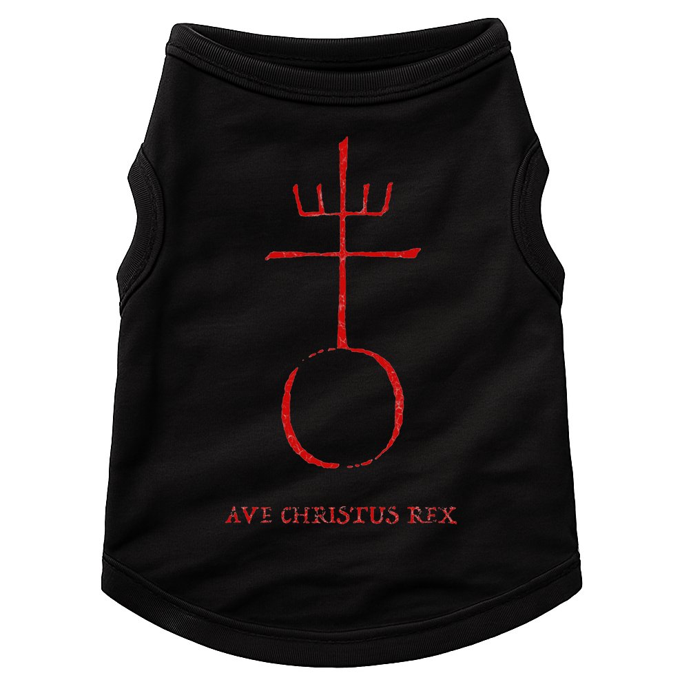 Vintage Christ Is King Ave Christus Rex Jesus Christian Doggie Tank