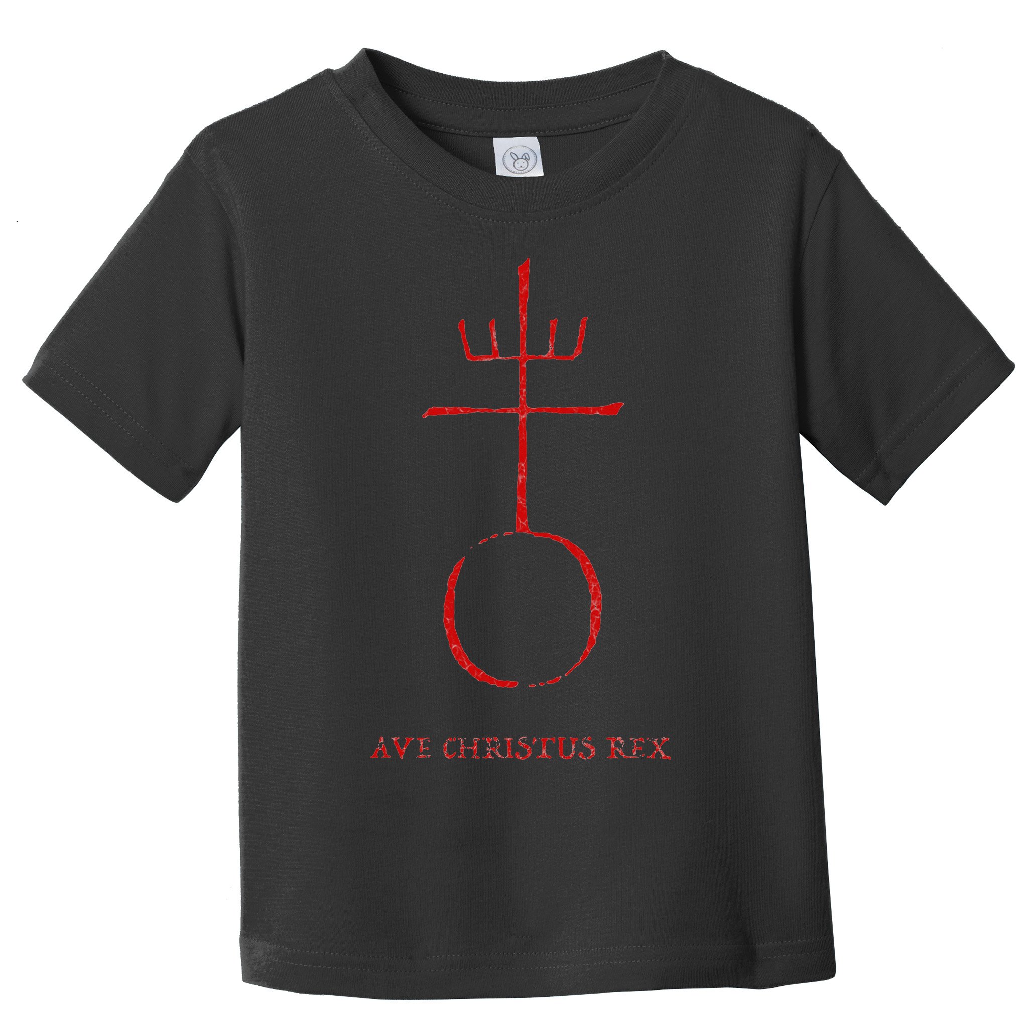 Vintage Christ Is King Ave Christus Rex Jesus Christian Toddler T-Shirt