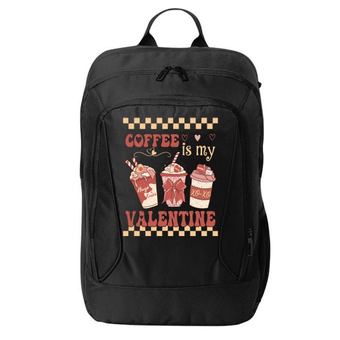 Valentine Coffee Is My Valentine Ugly Sweater City Backpack