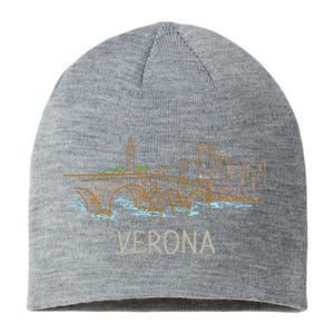 Verona City Italy Souvenir Gift Sustainable Beanie