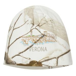 Verona City Italy Souvenir Gift Kati - Camo Knit Beanie