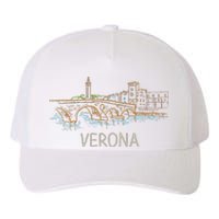 Verona City Italy Souvenir Gift Yupoong Adult 5-Panel Trucker Hat