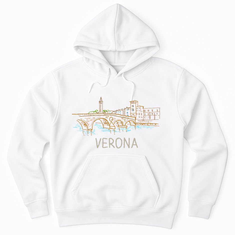 Verona City Italy Souvenir Gift Hoodie