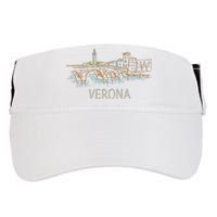 Verona City Italy Souvenir Gift Adult Drive Performance Visor