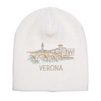 Verona City Italy Souvenir Gift Short Acrylic Beanie