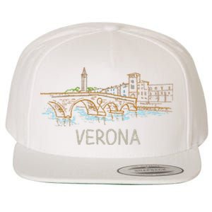 Verona City Italy Souvenir Gift Wool Snapback Cap