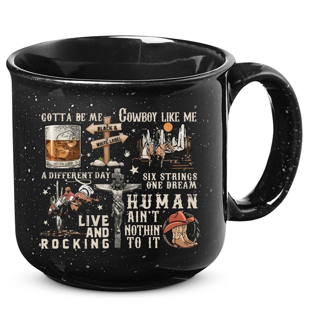 Vintage Cody Johnson 2024 15oz Campfire Ceramic Mug