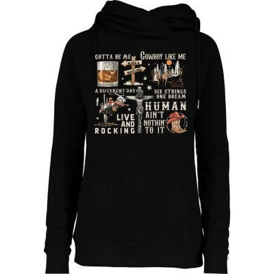 Vintage Cody Johnson 2024 Womens Funnel Neck Pullover Hood