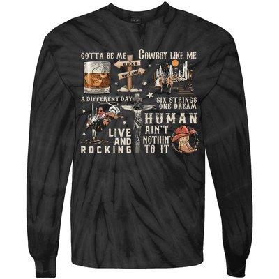 Vintage Cody Johnson 2024 Tie-Dye Long Sleeve Shirt