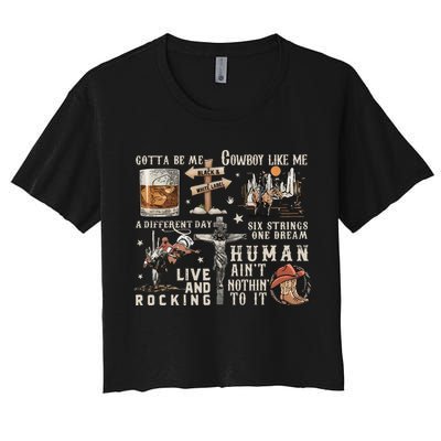 Vintage Cody Johnson 2024 Crop Top