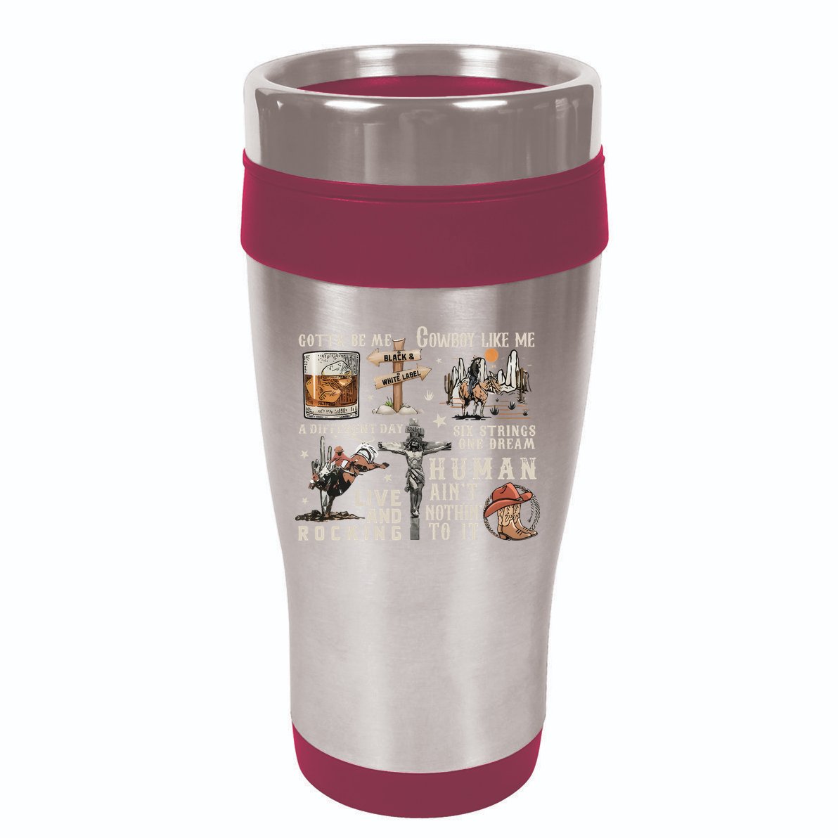 Vintage Cody Johnson 2024 16oz Travel Tumbler