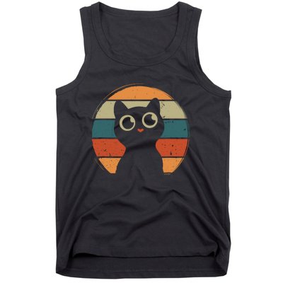 Vintage Cat Kittens Retro Gift Tank Top