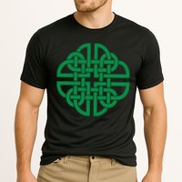Vintage Celtic Knot Shield St. Patrick's Day Performance Shirt