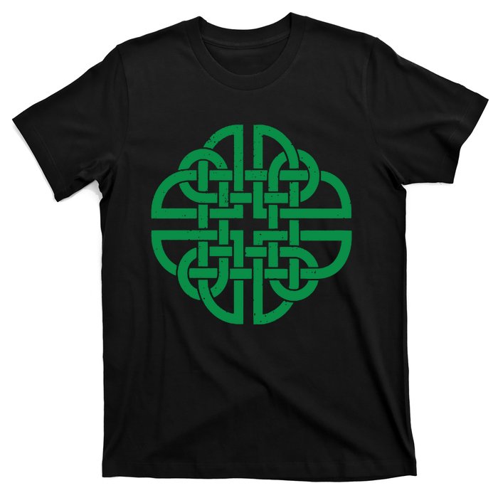 Vintage Celtic Knot Shield St. Patrick's Day T-Shirt