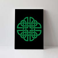 Vintage Celtic Knot Shield St. Patrick's Day Canvas